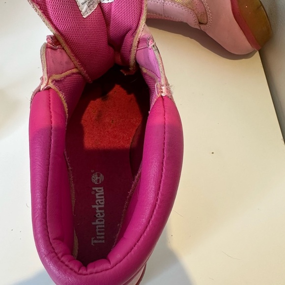 Timberland super sweet pink women’s size 5 boots - Picture 14 of 15